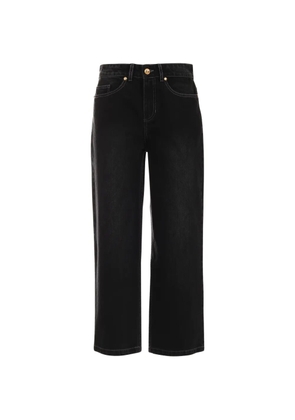 Just Cavalli cropped denim jeans - Black