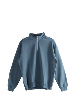 Auralee half-zip sweatshirt - Blue