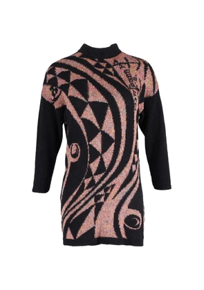 PUCCI Pre-Owned patterned sweater dress - Black