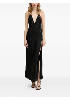 Bardot rosella lace sequin dress - Black