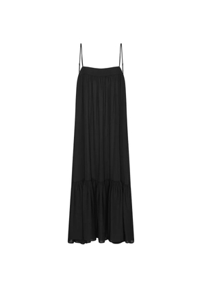 ROTATE BIRGER CHRISTENSEN A-line maxi dress - Black