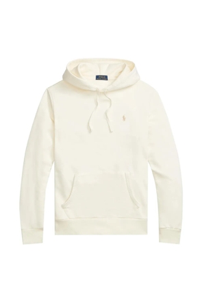 Ralph Lauren Collection logo-embroidered hoodie - Neutrals