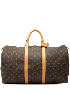 Louis Vuitton Pre-Owned 1999 Monogram Keepall 50 travel bag - Brown