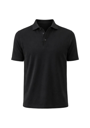 PATRICK ASSARAF Iconic short-sleeve polo shirt - Black