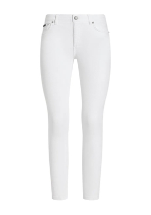 Dolce & Gabbana logo-plaque jeans - White