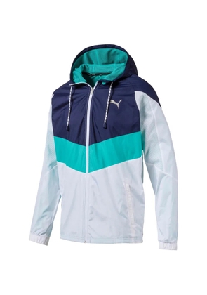 PUMA Reactive Woven hooded jacket - White