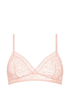 ERES Vestiges lace triangle wireless bra - Pink