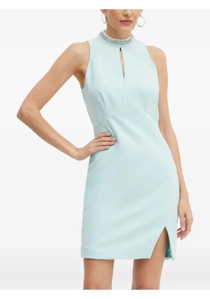 Morgan embellished mini dress - Blue