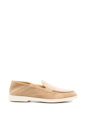 Doucal's peanut suede loafers - Neutrals