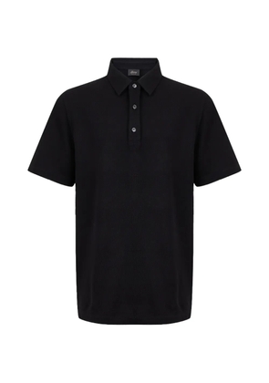 Brioni piqué polo shirt - Black