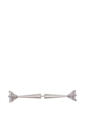 Panconesi Diamanti Spina metallic jewel earrings - Silver