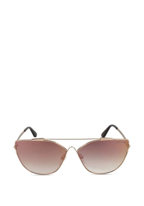 TOM FORD Eyewear cat-eye frame sunglasses - Gold