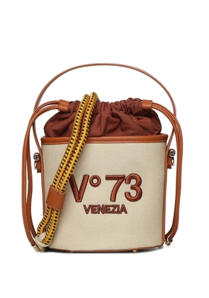 V°73 Responsibility bucket bag - White