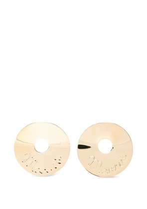 Marni cutout stud earrings - Gold