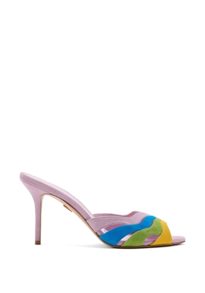 TITI ADESA Jadesola suede sandals - Purple