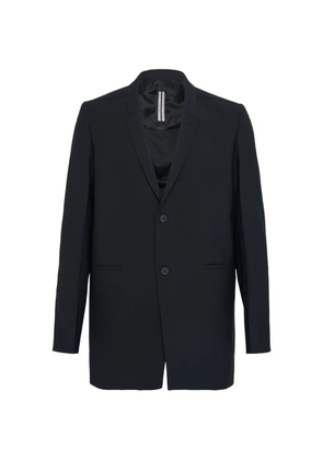 Rick Owens single-breasted blazer - Black