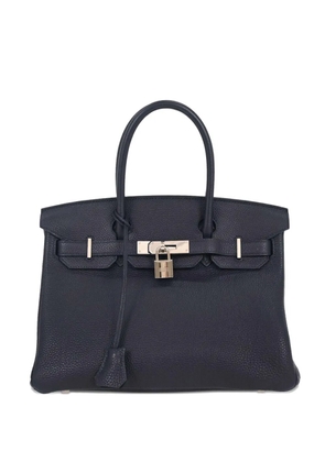 Hermès Pre-Owned 2016 30 Birkin Togo tote bag - Blue