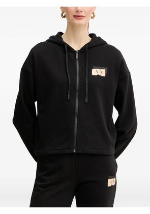 Armani Exchange zip hoodie - Black