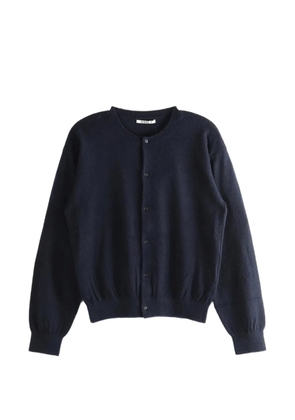 Auralee button-up cardigan - Blue