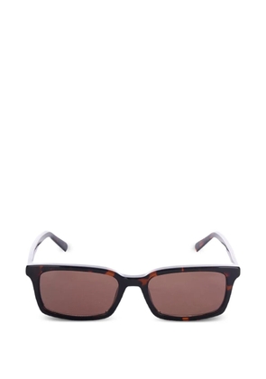 MM6 Maison Margiela rectangle sunglasses - Brown