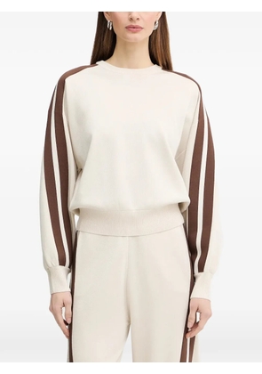 PINKO striped sweatshirt - Neutrals