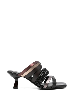 Donnarì braided-strap sandals - Black