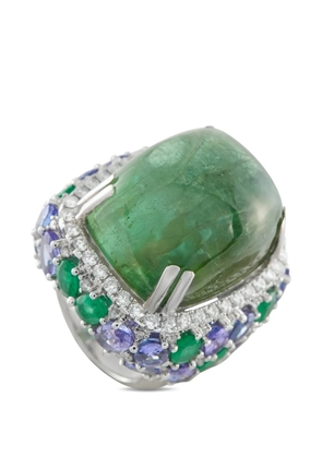 LB Exclusive multi-stones ring - Silver