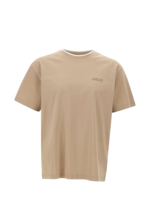 Mackage logo-appliqué T-shirt - Neutrals