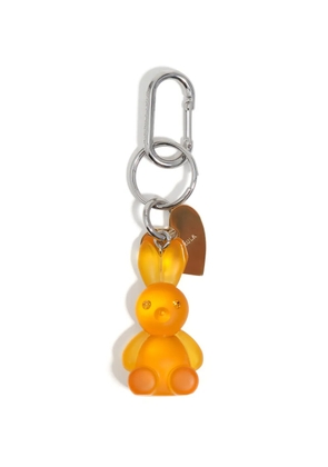 Bimba y Lola Rabbit heart-charm keyring - Orange
