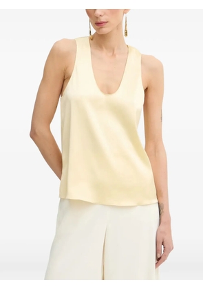 Patrizia Pepe V-neck blouse - Yellow