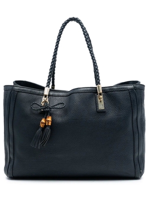 Gucci Pre-Owned 2016-2025 Medium Leather Bella tote bag - Blue