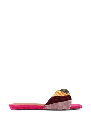 Kurt Geiger London patchwork sandals - Pink