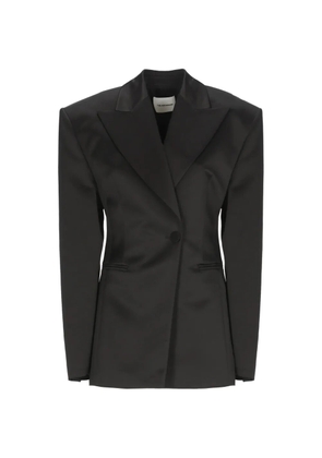 THE ANDAMANE notched-lapel blazer - Black