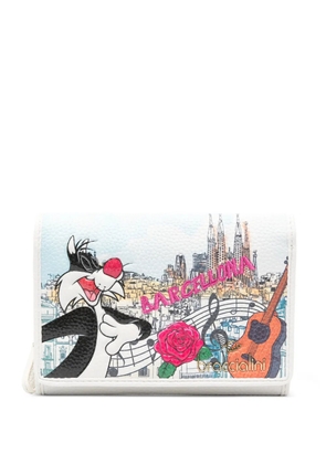 Braccialini cartoon print wallet - Blue