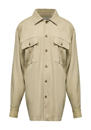 MM6 Maison Margiela button-up shirt dress - Neutrals