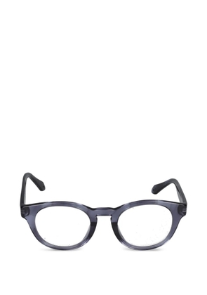 Giorgio Armani Striato round-frame sunglasses - Purple