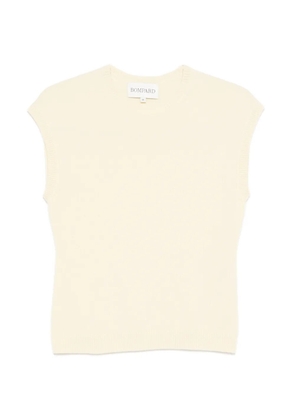 BOMPARD ribbed short-sleeved sweater - Yellow