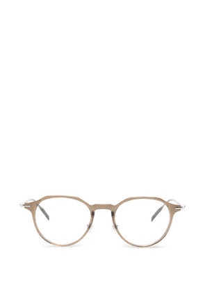 Montblanc round-frame glasses - Brown
