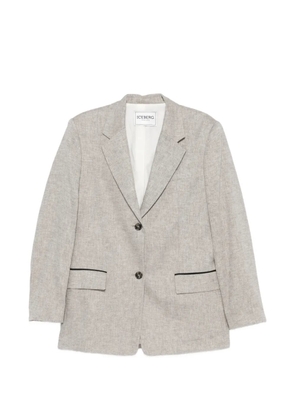 Iceberg single-breasted blazer - Neutrals