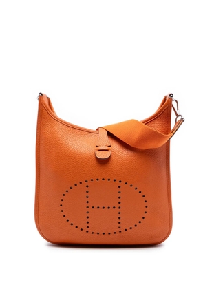 Hermès Pre-Owned 2014 Clemence Evelyne III 29 crossbody bag - Orange