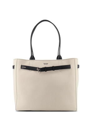 TOM FORD medium Audrey buckle tote bag - Neutrals
