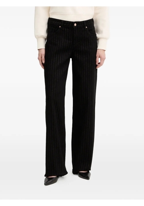 Armani Exchange pinstripe jeans - Black