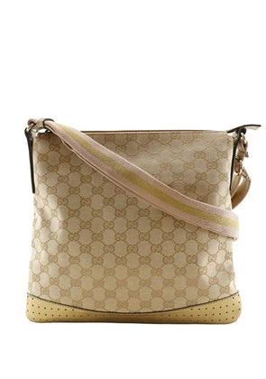 Gucci Pre-Owned 2000-2015 GG Canvas Web crossbody bag - Brown