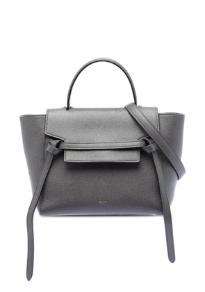 Celine Pre-Owned 2019 Micro Grained Calfskin Belt Bag satchel - Black