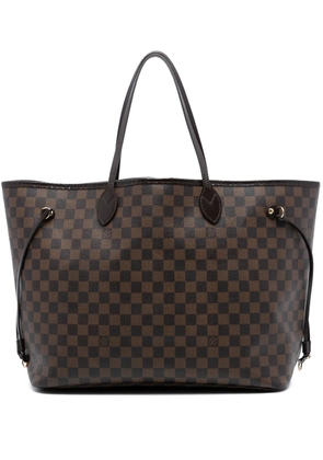 Louis Vuitton Pre-Owned 2007-2020 Damier Ebene Neverfull GM tote bag - Brown