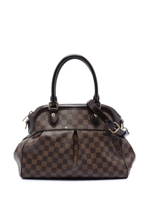 Louis Vuitton Pre-Owned 2011 Damier Ebene Trevi PM satchel - Brown