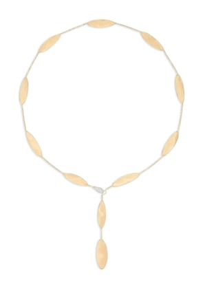 Marco Bicego 18K yellow gold Lunaria Twist diamond necklace