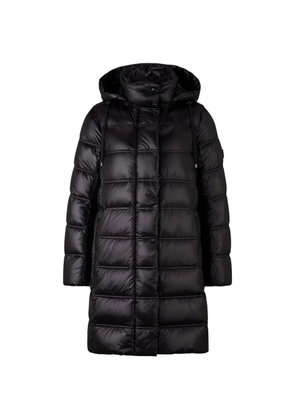 BOGNER Lynn detachable hood quilted coat - Black