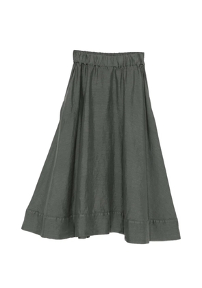 Rosso 35 elasticated midi skirt - Green