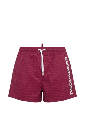 DSQUARED2 logo-print swim shorts